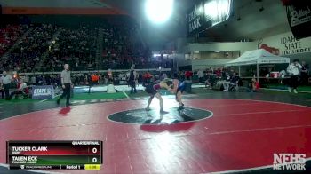 5A 126 lbs Quarterfinal - Talen Eck, Thunder Ridge vs Tucker Clark, Rigby