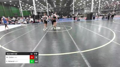 191 lbs Rr Rnd 5 - Michael Colon, Lions Wrestling Club vs Chace Roland, Northampton