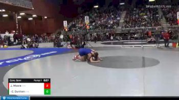 4A-126 lbs Cons. Semi - Cody Dunham, Sheridan vs Jaxin Moore, Evanston