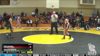 83 lbs Cons. Round 4 - Taylor Bell, Institute Of Combat vs Dalton Benicki, Motherlode Wrestling Club