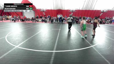 10U Boys - 120 lbs Cons. Semis - Silas Havlish, Wisconsin vs Caine Aniceto, Fond Du Lac Wrestling Club