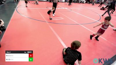 36 lbs Consi Of 8 #2 - Stanton Bradley, Tuttle Wrestling vs Colin Hunt, Weatherford Youth Wrestling