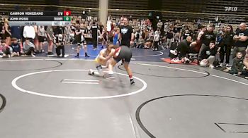106 lbs Rr Rnd 8 - Camron Veneziano, CTWHALE Orca - MSE vs John Ross, Triumph Blue - MSE
