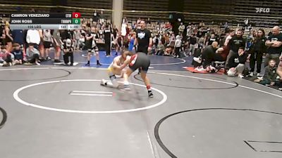 106 lbs Rr Rnd 8 - Camron Veneziano, CTWHALE Orca - MSE vs John Ross, Triumph Blue - MSE