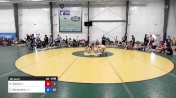 60 kg Rr Rnd 3 - Hunter Gould, Bad Karma vs Cameron Chinavare, Michigan Grapplers