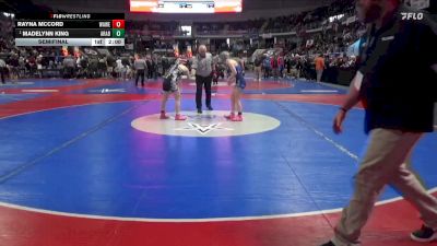 1-5A 107 Semifinal - Madelynn King, Arab vs Rayna Mccord, Walter Wellborn