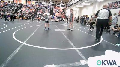 140 lbs Quarterfinal - Braedyn Millison, Verdigris Youth Wrestling vs Cadyn Schondel, Dark Cloud Wrestling Club