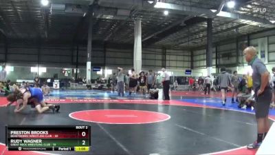 190 lbs Round 1 (4 Team) - Rudy Wagner, GREAT NECK WRESTLING CLUB vs Preston Brooks, BEASTWORKS WRESTLING CLUB