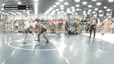 138 lbs Rr Rnd 3 - Jaeden Brandon, Team Shutt Whittaker - HSB vs Ethan Gonzales, TNWC Black - HSB