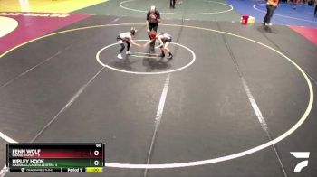 60 lbs Quarterfinals (8 Team) - Fenn Wolf, Grand Rapids vs Ripley Hook, Marshall/Lakeville/RTR