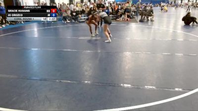 110 lbs Cons. Round 1 - Jo Orozco, Augustana (IL) vs Gracie Huggins, Southeast CC