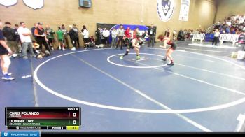 106 lbs Champ. Round 1 - Dominic Day, St. Joseph (Santa Maria) vs Chris Polanco, Coalinga