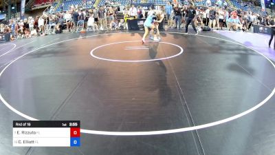 105 lbs Rnd Of 16 - Erin Rizzuto, FL vs Camdyn Elliott, FL