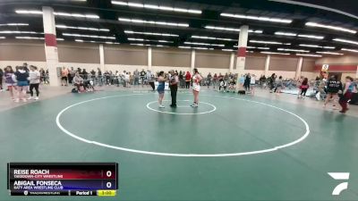 180 lbs Semifinal - Reise Roach, Takedown-City Wrestling vs Abigail Fonseca, Katy Area Wrestling Club