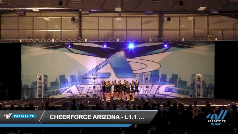CheerForce Arizona - L1.1 Junior - PREP [2023 Passion 1:57 PM] 2023 Athletic Championships Mesa Nationals