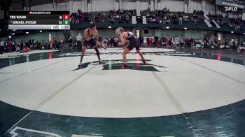 141 lbs Champ. Round 1 - Ismael Ayoub, Kent State vs Tee Ward, Northern Illinois