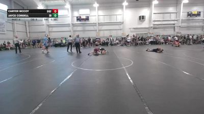 96 lbs Round 7 (8 Team) - Jayce Cordell, Dayton Bandits vs Carter Mccoy, 84 Athletes