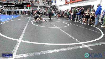 64 lbs Consolation - Paul Mooring, Madill Takedown vs William Crutchfield, Collinsville Cardinal Youth Wrestling