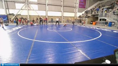 53 lbs Quarterfinal - Ryddik Johnson, Eastern Oregon Elite vs Bodie Stanley, Buzzsaw WC