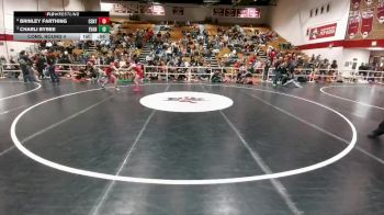 120 lbs Cons. Round 4 - Brinley Farthing, Central vs Charli Bybee, Evanston