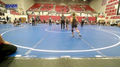 61-65 lbs Rr Rnd 4 - Shyann Taylor, El Reno vs ITALY KUKOVICH, Apache Youth Wrestling