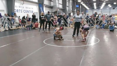 110 lbs Round 2 (3pm Friday) - Francesca Dasilva, Misfits vs Mackenzie Anderson, Team VA/USA