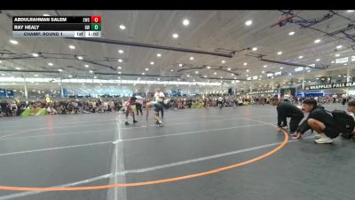 106 lbs Champ. Round 1 - Ray Healy, Gladiator Wrestling vs Abdulrahman Salem, Unattached