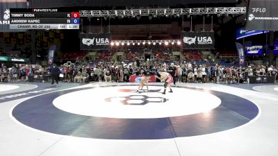 138 lbs Champ. Rd Of 256 - Timmy Boda, FL vs Andrew Kapec, PA