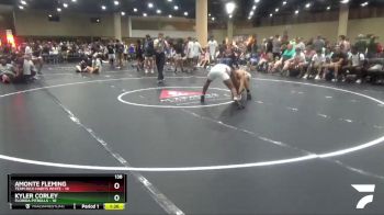 138 lbs Round 3 (6 Team) - Kyler Corley, Florida Pitbulls vs Amonte Fleming, Team Rich Habits White