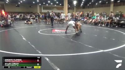 138 lbs Round 3 (6 Team) - Kyler Corley, Florida Pitbulls vs Amonte Fleming, Team Rich Habits White