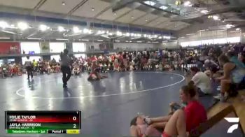 175 lbs 2nd Wrestleback (8 Team) - Jayla Harrison, BMM BBQ Belles vs Mylie Taylor, Storm Center