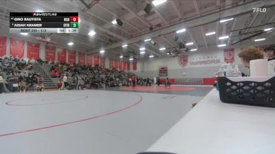 113 lbs Champ. Round 2 - Judah Kramer, Conifer vs Gino Bautista, Highland