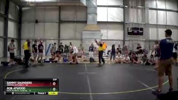 220 lbs Finals (8 Team) - Sammy Saunders, Indiana Outlaws 1 vs Rob Atwood, Elite Athletic Club DZ
