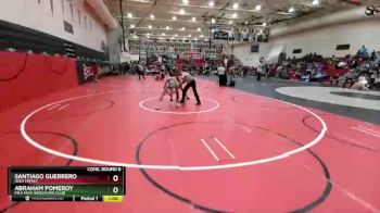 138 Boys Cons. Round 6 - Abraham Pomeroy, Mile High Wrestling Club vs Santiago Guerrero, Holy Family