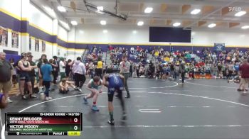 143/150 Round 2 - Victor Moody, Columbia KnighYouth Wrestling vs Kenny Brugger, White Knoll Youth Wrestling