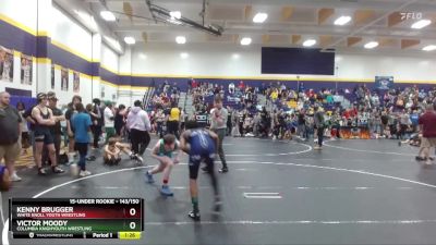 143/150 Round 2 - Victor Moody, Columbia KnighYouth Wrestling vs Kenny Brugger, White Knoll Youth Wrestling