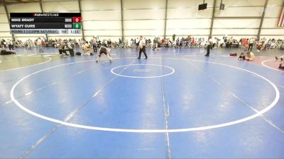 130 lbs Round 3 (12:30pm Saturday) - Mike Brady, Dynasty Black vs Wyatt Ours, Westshore D.S.