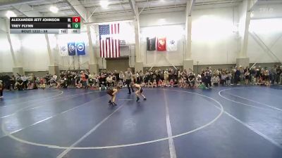 58 lbs Cons. Round 2 - Alexander Jett Johnson, Team Prestige Wrestling vs Trey Flynn, Champions Wrestling Club