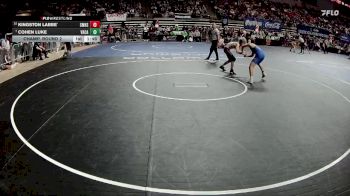D 2 132 lbs Champ. Round 2 - Cohen Luke, Vandebilt Catholic vs Kingston Labbe`, St. Michael The Archangel