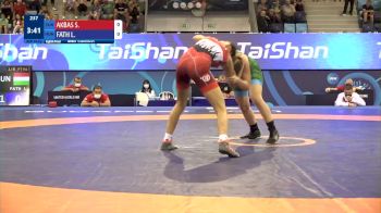49 kg 1/8 Final - Sevim Akbas, Turkey vs Laura Fath, Hungary