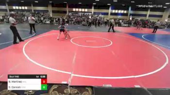 109 lbs Consi Of 16 #1 - Bk Martinez, Ayala Smash vs Sophia Cornish, Tesoro HS