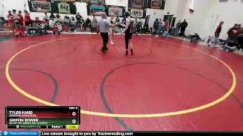 138 Boys Cons. Round 4 - Tyler Hand, Brighton Highschool vs Griffin Bower, Black Fox Wrestling Academy