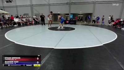 285 lbs Round 2 (8 Team) - Ethan Simmons, Louisiana Red vs Basheer Hadi, Virginia Blue