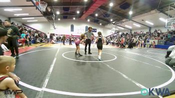 83 lbs Rr Rnd 3 - Lilly Thongrarai, Fort Gibson Youth Wrestling vs Ava Henderson, HURRICANE WRESTLING ACADEMY