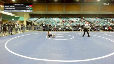 141 lbs Consi Of 8 #2 - Jason Saenz, Mt Sac vs Cody Phelps, Wyoming