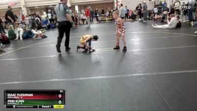 52 lbs Round 5 (6 Team) - Isaac Fleshman, Ohio Heros vs Finn Kuhn, MI Pitbulls