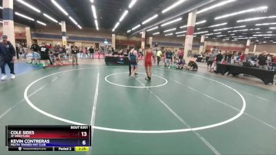 136 lbs Cons. Semi - Aryan Budri, All American Wrestling Club vs Davis Brody Nolan, NG Bombers Wrestling Club