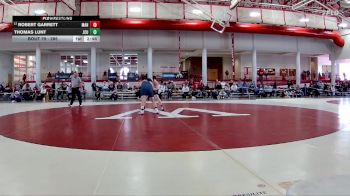 285 lbs Champ. Round 1 - Robert Garrett, Manchester vs Thomas Lunt, John Carroll