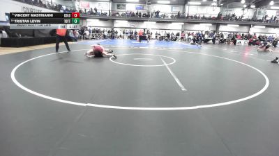 126 lbs Round Of 16 - Vincent Mastrianni, Colonie vs Tristan Levin, Tottenville