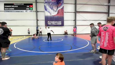 154 lbs Rr Rnd 3 - Connor Welock, CTWHALE vs Zach Akers, Shore Thing Surf